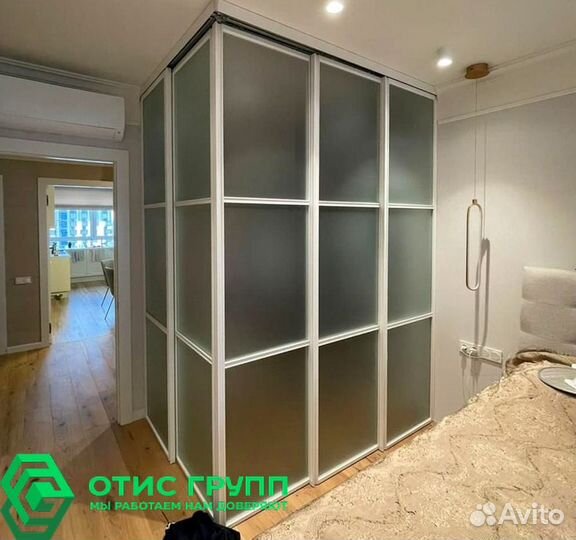 Стеклянные перегородки