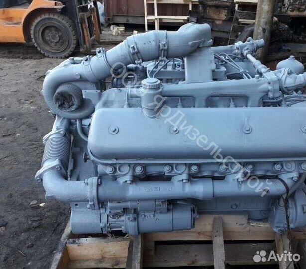 Двигатель ямз 7511 v8