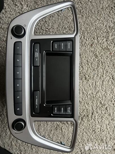 Штатная магнотола solaris