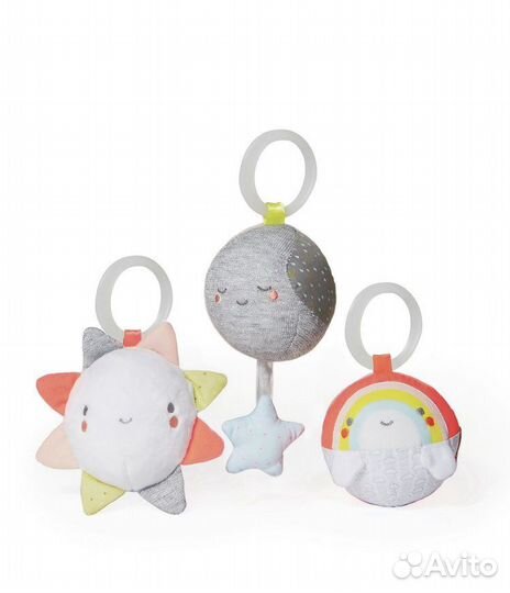 Погремушки подвески Skip hop трио тучки