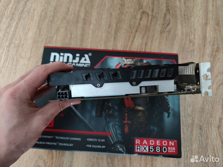 Видеокарта RX 580 8GB 2048SP