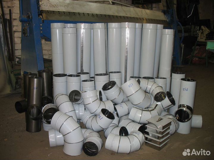 Труба дымохода (нерж.1мм. aisi430 )d-110/1000