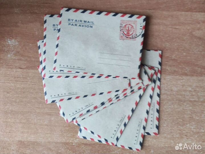 Крафтовый бумажный конверт для письма