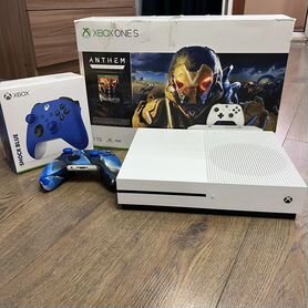 Xbox one s 1tb + много игр