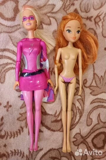 Куклы Winx и Barbie