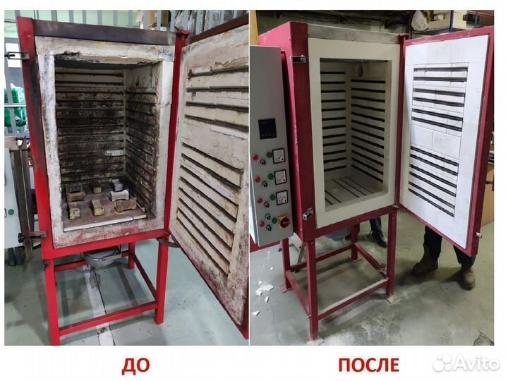 Ремонт муфельных печей