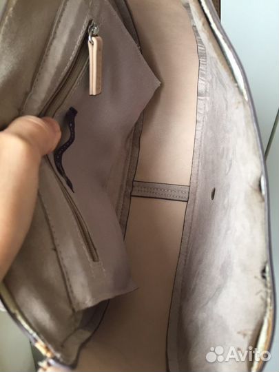 Сумка бежевая “Marks&Spencer”