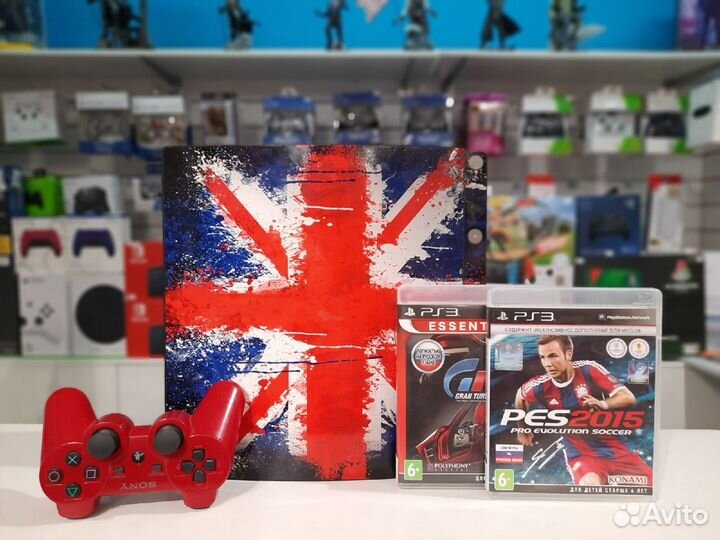 Sony Playstation 3 Slim + Pes 15 + Gran Turismo 5