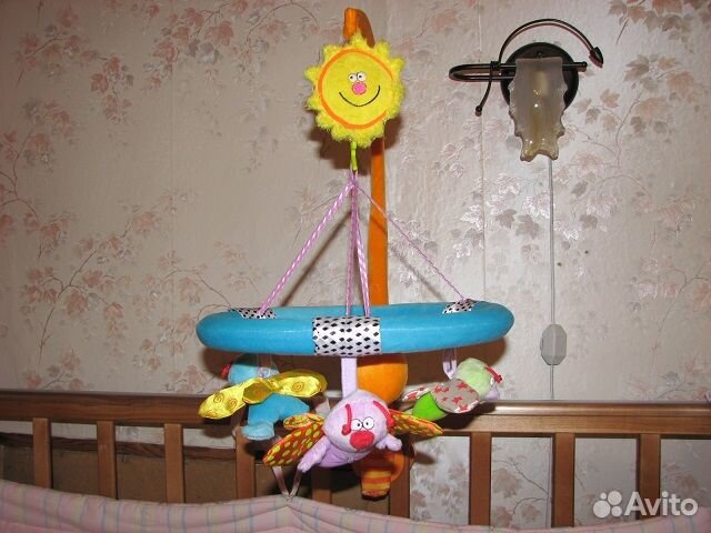 Мобиль на кроватку весеннее настроение