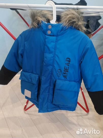 Зимняя куртка для мальчика 116 122