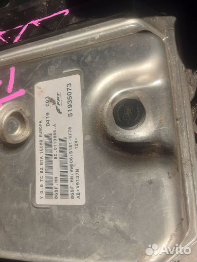 Эбу fiat 51935073 volvo 31269030