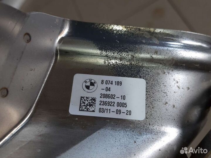 Насадка глушителя левая Bmw X5 g05 x6 g06 x7 g07
