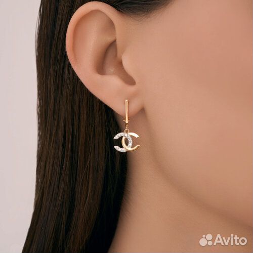 Серьги Diamant из золота, 51-121-02988-1