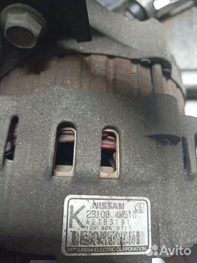 Генератор QG18DE, QG15DE