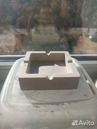 Заготовки пепельниц из гипса