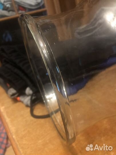 Ваза стекло гигант 16 литр 40 см Красный Май СССР