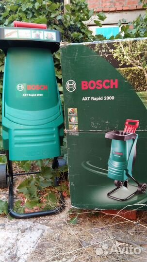 Измельчитель веток bosch rapid 2000