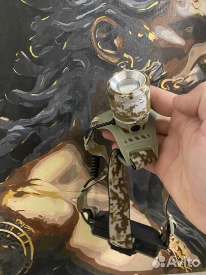 Налобный фонарь мультикам