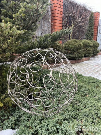 Декор для сада из металла