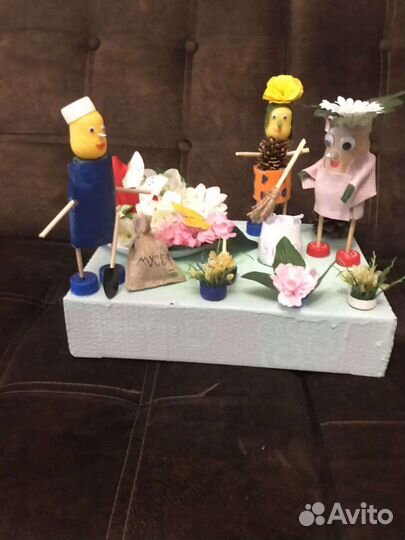 Поделка эколята в сад и школу