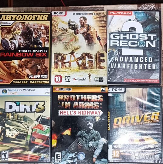 Компьютерные игры диски для пк, 26 шт + 6 подарок