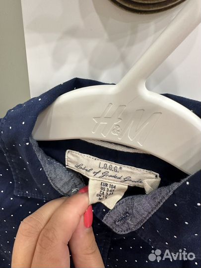 Рубашка для мальчика 104