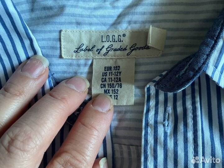 Рубашка для мальчика 152