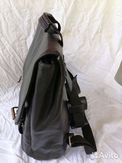 Рюкзак кожаный мужской бу