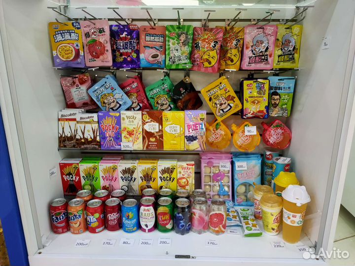 Сладости и напитки из Азии