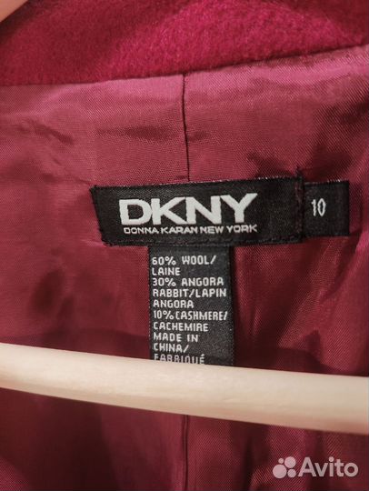 Жакет/полупальто женское dkny 46 размер