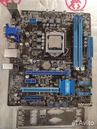 Материнская плата 1155 asus