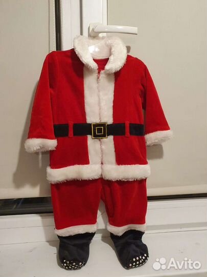 Костюм деда мороза детский