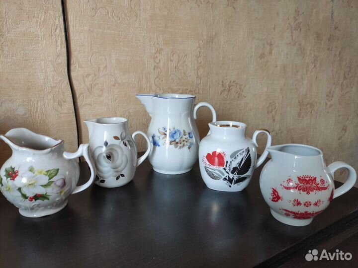 Молочники,бокалы- гиганты СССР