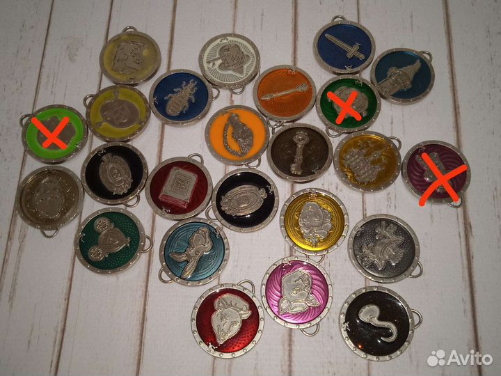 Медальоны из журнала Шрек лот