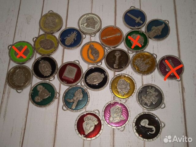 Медальоны из журнала Шрек лот
