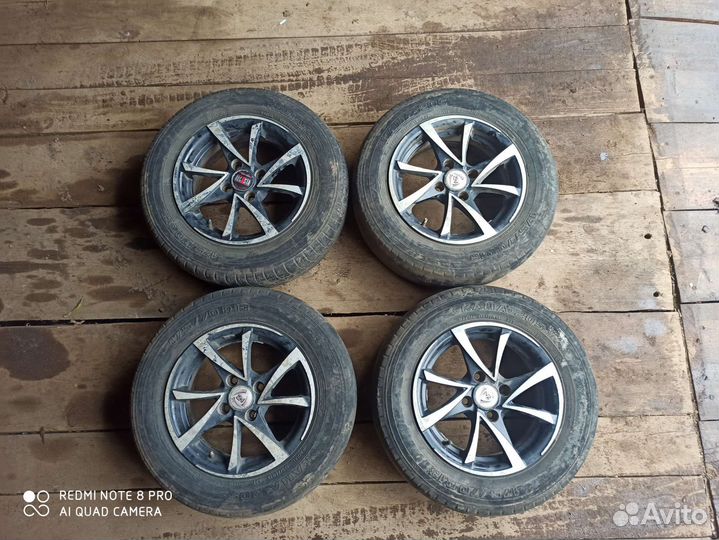 Комплект литых дисков ваз