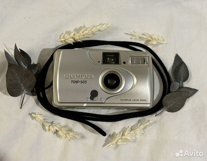 Пленочный фотоаппарат olympus trip 505