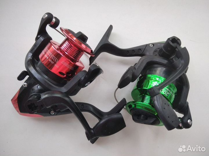 Катушка рыболовная, чехол для удочек, блесна