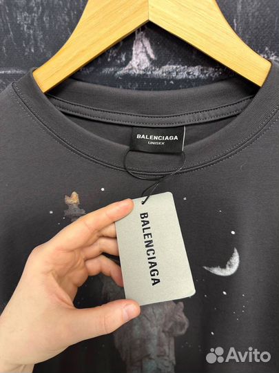 Футболка Balenciaga Paris. Унисекс