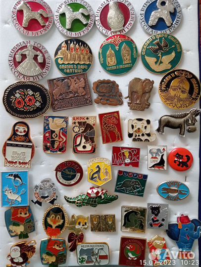 Знаки и значки СССР, детские, животные