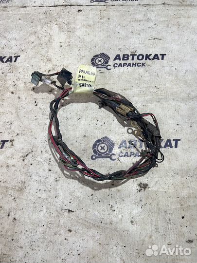 Проводка освещения багажника Primera P11