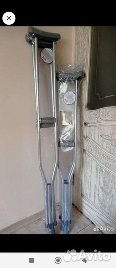 Костыли подмышечные новые все размеры