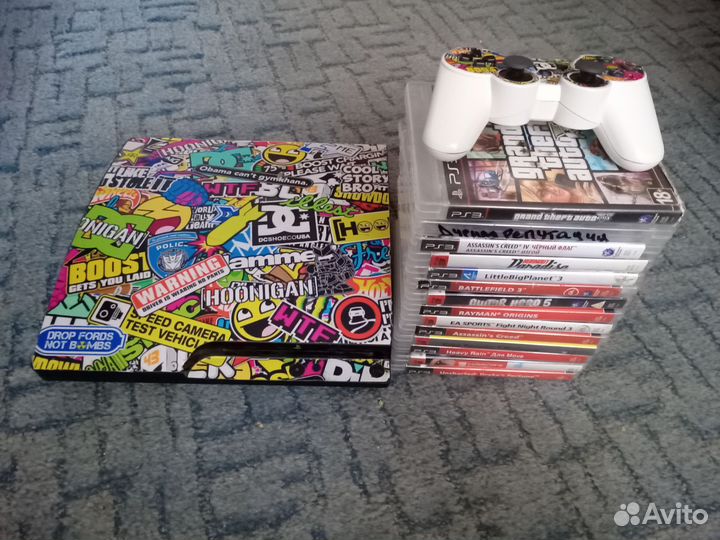 Ps 3 - б/у. С дисками