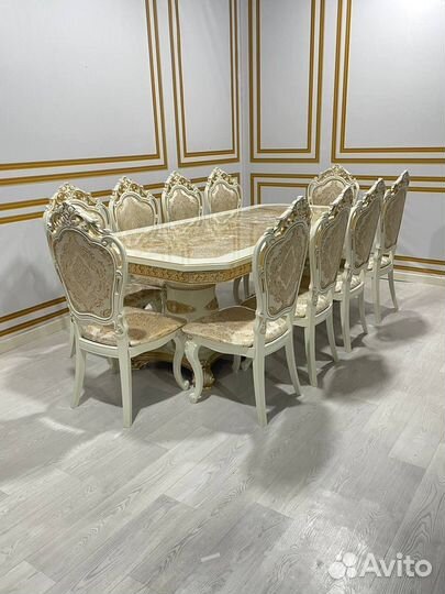 Стол и стулья новые Обеденный Раскладной Кухонный