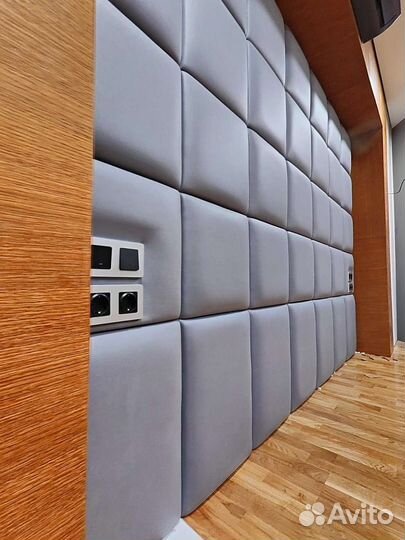 Мягкие стеновые панели, кровати, изголовья, 