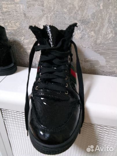 Ботинки женские утепленные 38размера