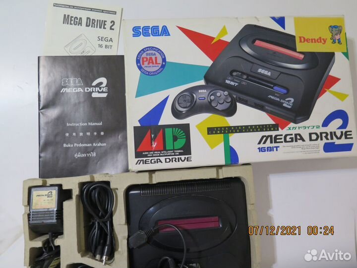 Игровая приставка Sega Mega Drive 2 оригинал