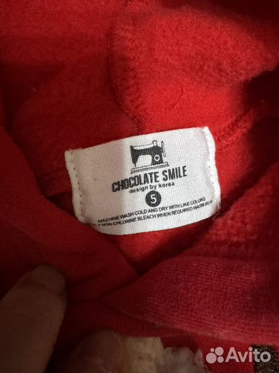 Флисовая кофта детская