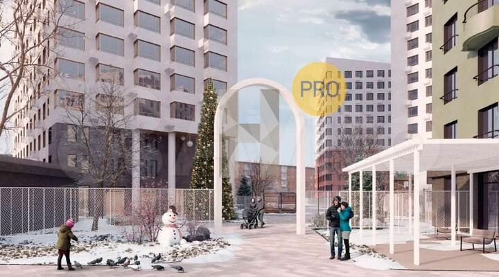 2-к. квартира, 62,5 м², 1/25 эт.