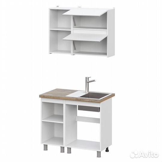 Модульная кухня Одри 1 м. Комплект 3